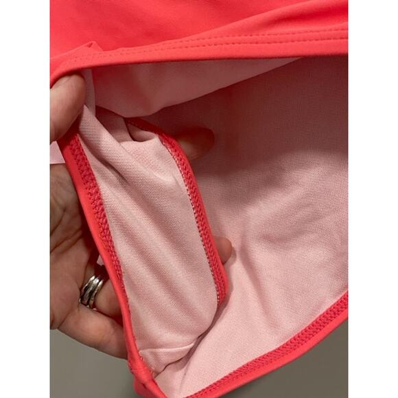 Cupshe Coral Halter Tankini Set Women's Size L - Picture 10 of 10